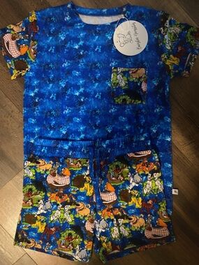 Bamboo Necessities 7/8 daywear short set NWT